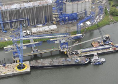 Temco-Kalama Shiploader Erection and Loadout