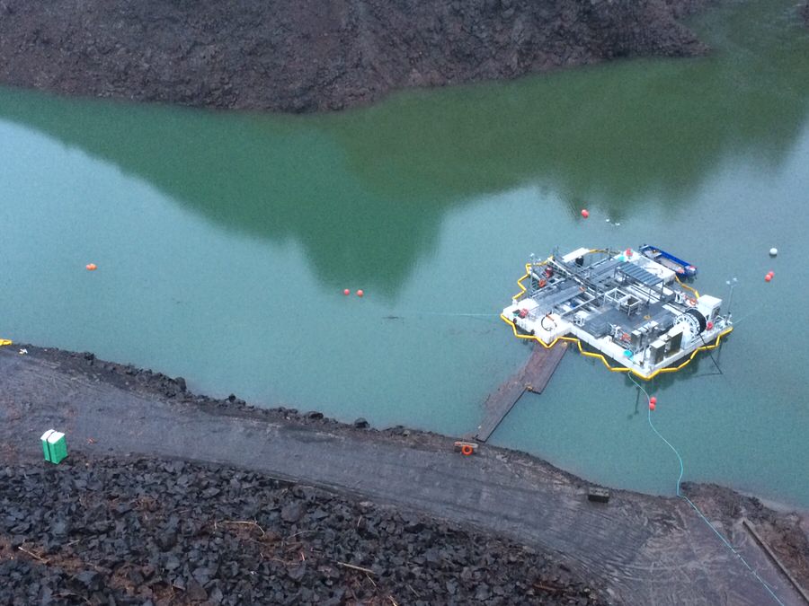 Cougar Reservoir – Floating Fish Collector Follow on Work