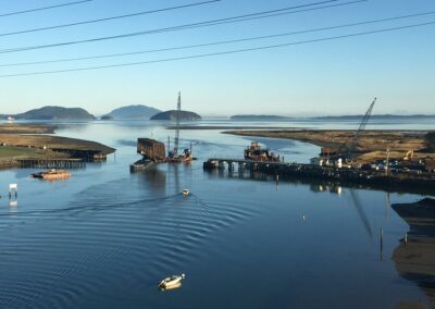 BNSF Bridge 7.6 Anacortes Swing Span Fender System Replacement