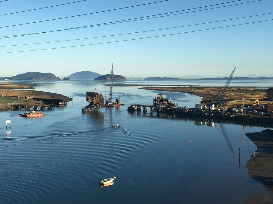 BNSF Bridge 7.6 Anacortes Swing Span Fender System Replacement