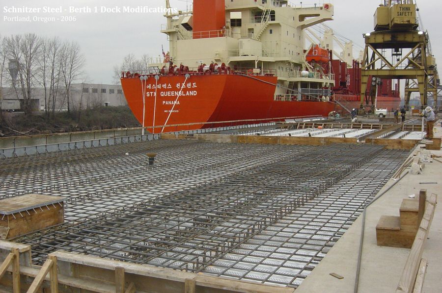 Schnitzer Steel Berth 1 Dock