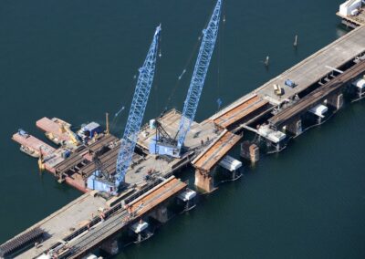 BNSF Bridge 3.9 Rebuild Over Lake Pend Oreille