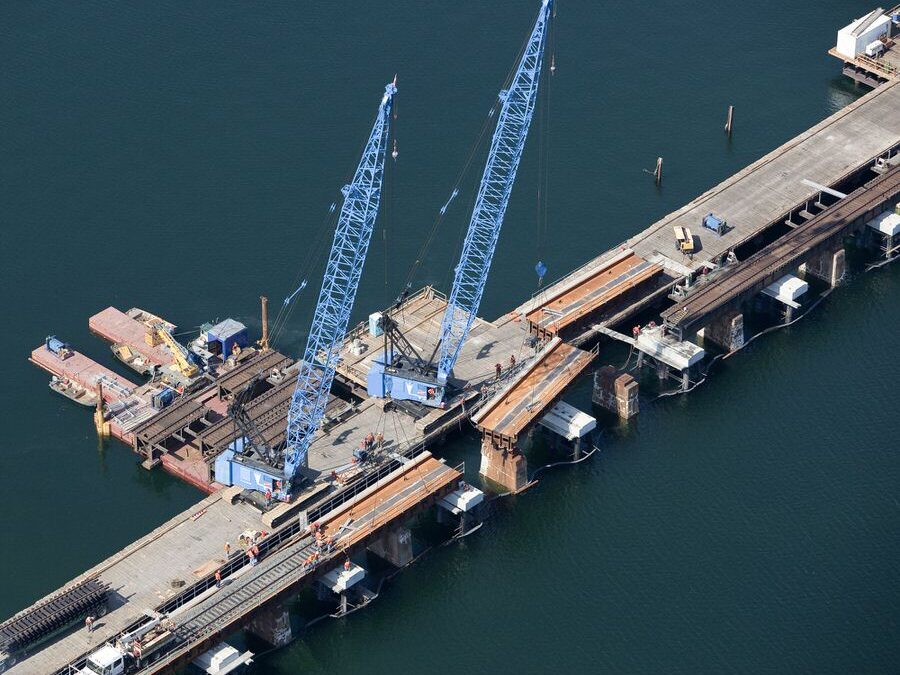 BNSF Bridge 3.9 Rebuild Over Lake Pend Oreille