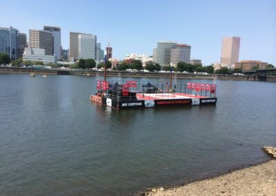 Nike MLS Soccer Barge
