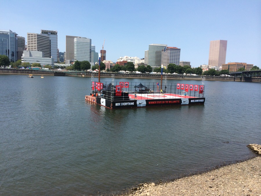Nike MLS Soccer Barge