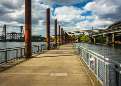 Phase I of the East Bank Esplanade