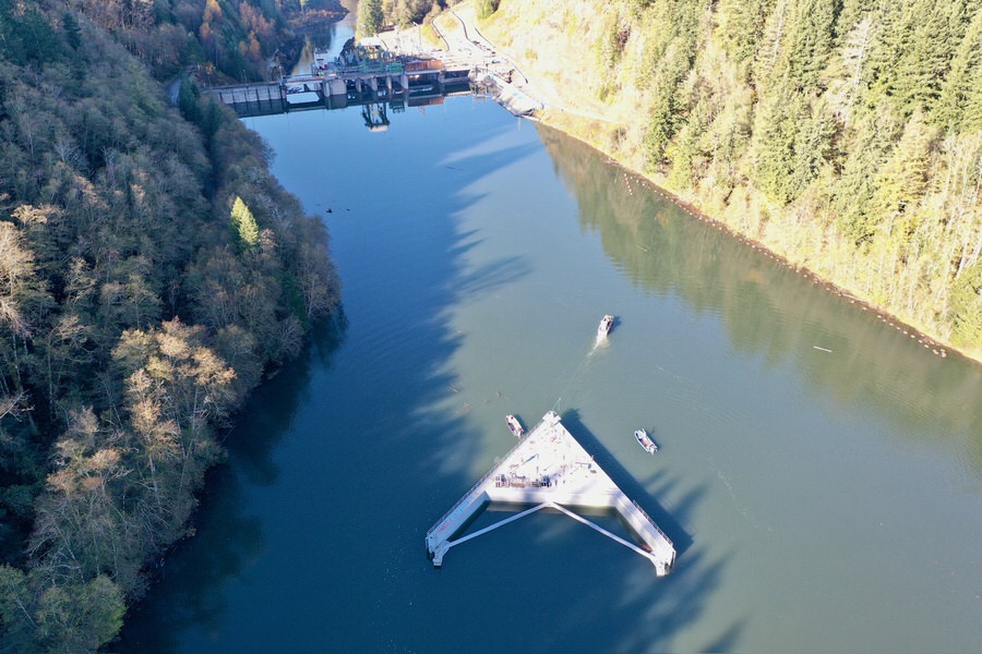 LCPUD Cowlitz Falls Dam – Debris Barrier Rehabilitation